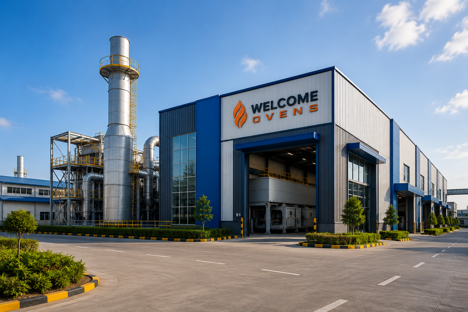 Welcome Oven industrial manufacturing and engineering facility